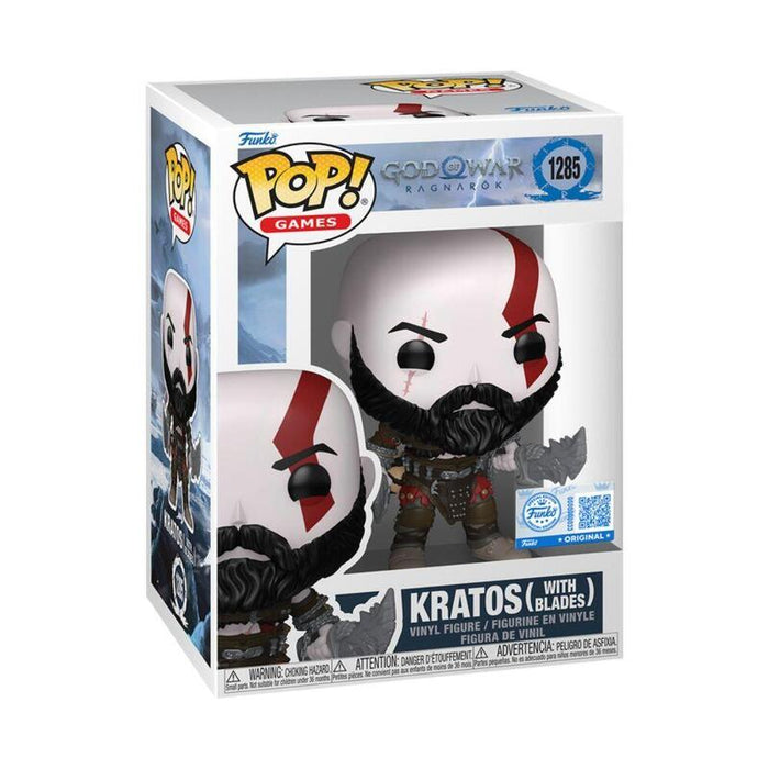 Figura Pop Games God Of War Kratos With Blades Exclusive