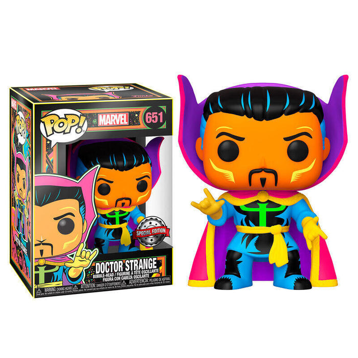Figura Pop Marvel Black Light Dr. Strange