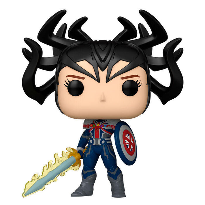 Figura Pop Marvel What If Infinity Captain Carter