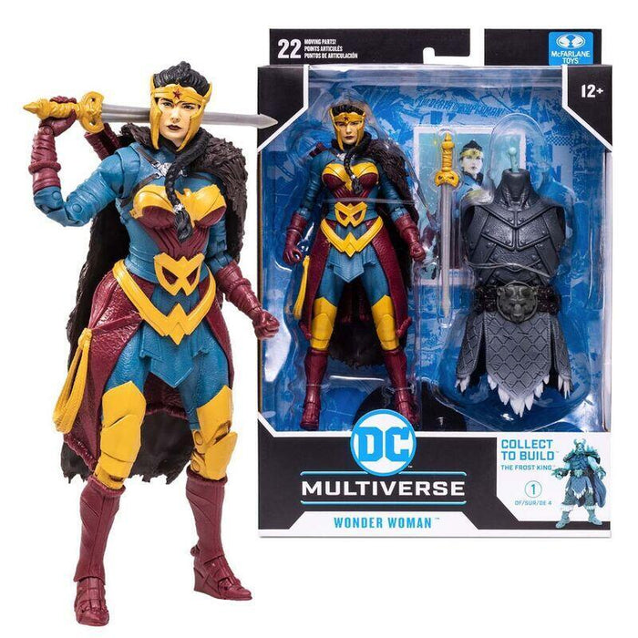 Figura Wonder Woman Endless Winter Multiverse Dc Comics 18cm
