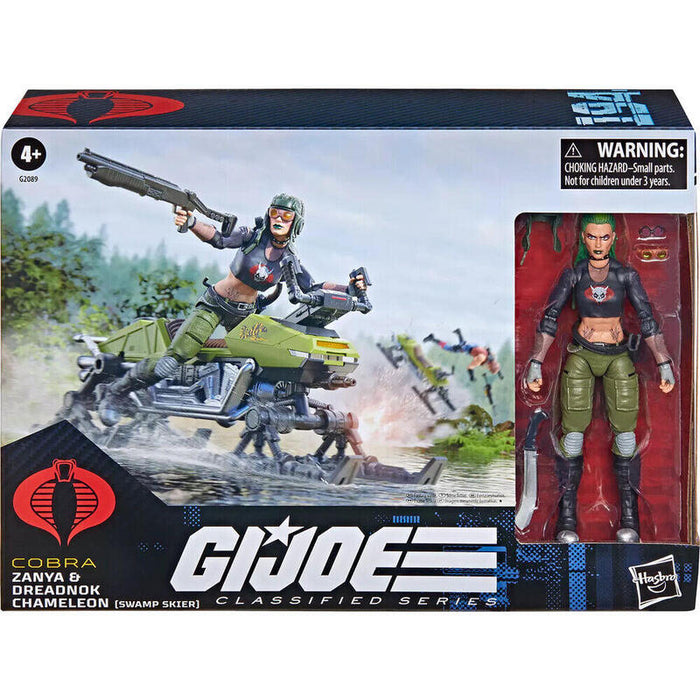 Figura Zanya And Dreadnok Chameleon Classified Series Cobra G.I. Joe 15cm