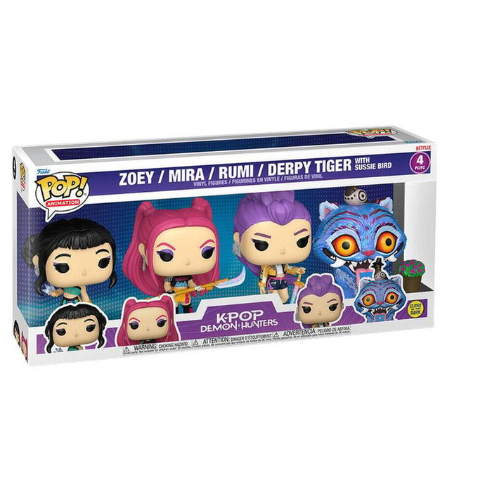Figuras Blister 4 Pop Kpop Demon Hunters Huntr/X