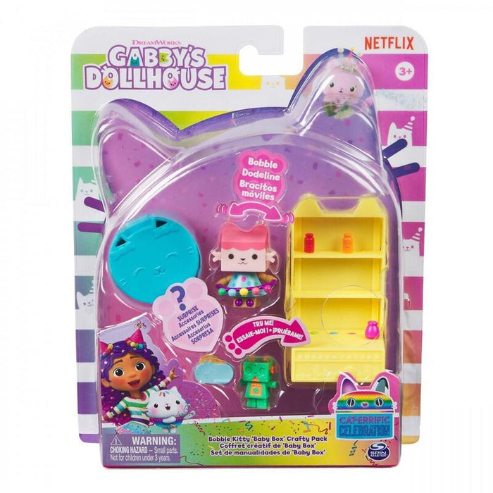 Figurki Koci Domek Gabi Bobble Kitfurn, Bby Box