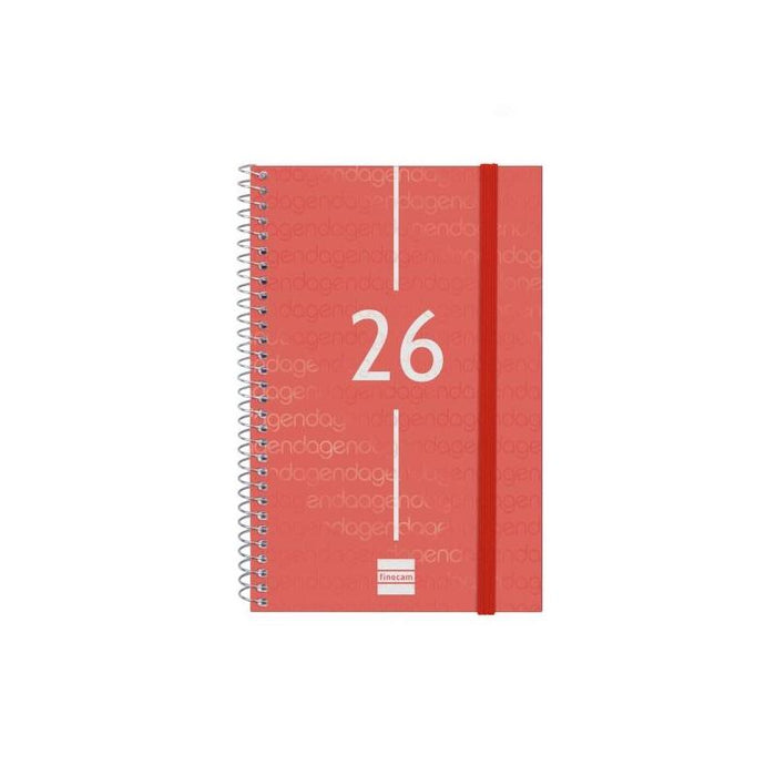 Finocam Year Agenda De Espiral En Catalan - Anual 2026 - Tapa Ligera - Formato E5 - 217x14x297mm - Semana Vista