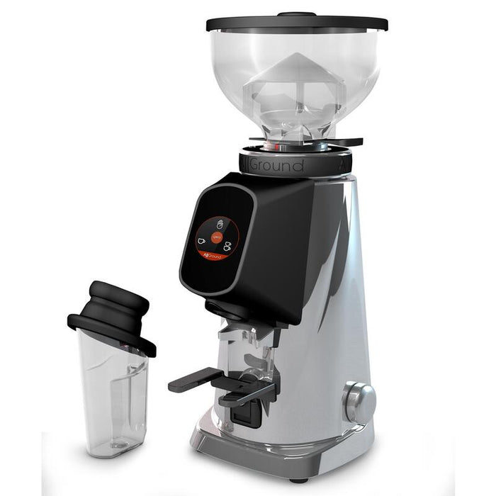 Fiorenzato Allground Kaffeemühle Chrom Matt & Negro, 230v Eu, Dark-T Titan