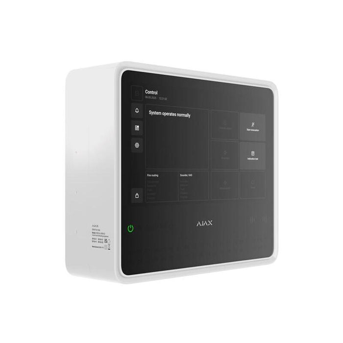 Fire Alarm Panel Fire Hub/En54 White 125732 Ajax