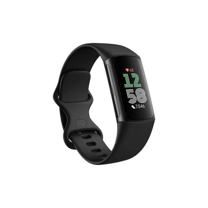 Fitbit Charge 6 Advanced Fitness And Health Tracker, Obsidian Eu - Open Box