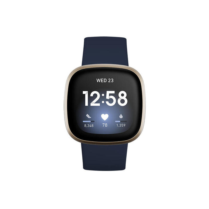 Fitbit Versa 3 Smartwatch Azul Medianoche/Aluminio Dorado