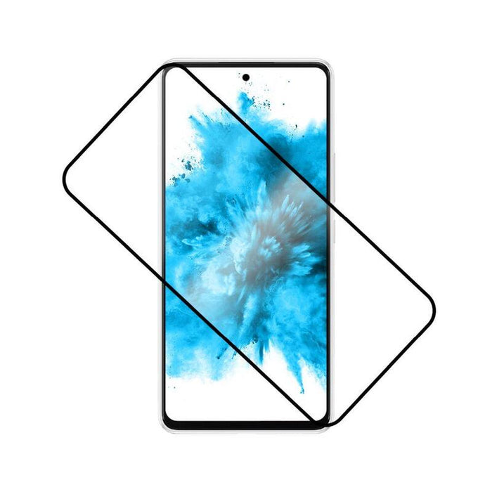 Fixed Full Cover 2,5d Tempered Glass For Samsung Galaxy A36 A56 5g, Black