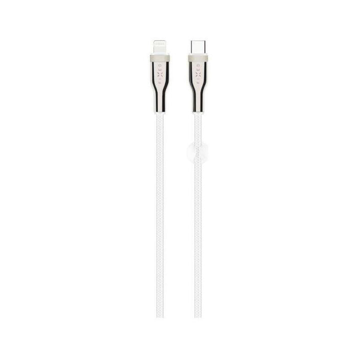 Fixed Usb-C/Lightning I Obsluga Pd, 1,2 M, Mfi, Bialy