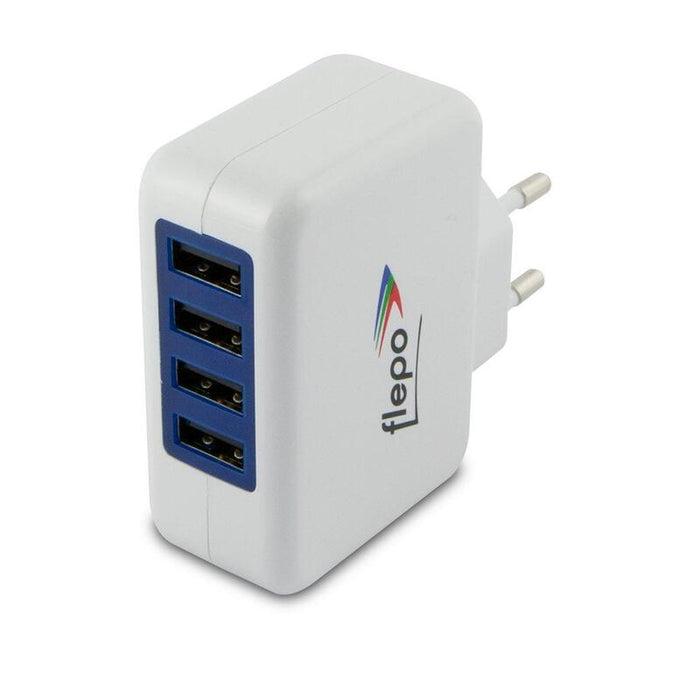 Flepo Netzteil Usb 4-Fach 100v/240v-4a