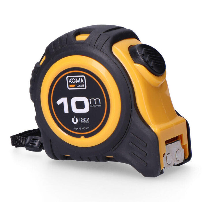 Flexómetro 10m X 25mm Abs Magnet Koma Tools