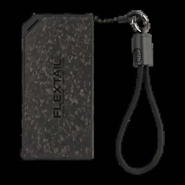 Flextail Zero Negro Con Cable Integrado 10000mah 22,5w Usb-C Power Bank
