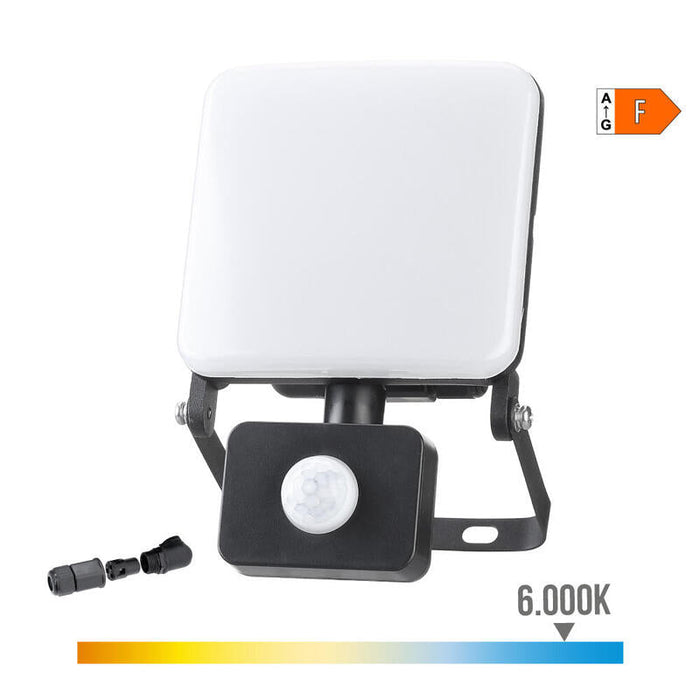 Foco Proyector Led Frameless 20w 1560lm 6000k Luz Fria Con Sensor Edm