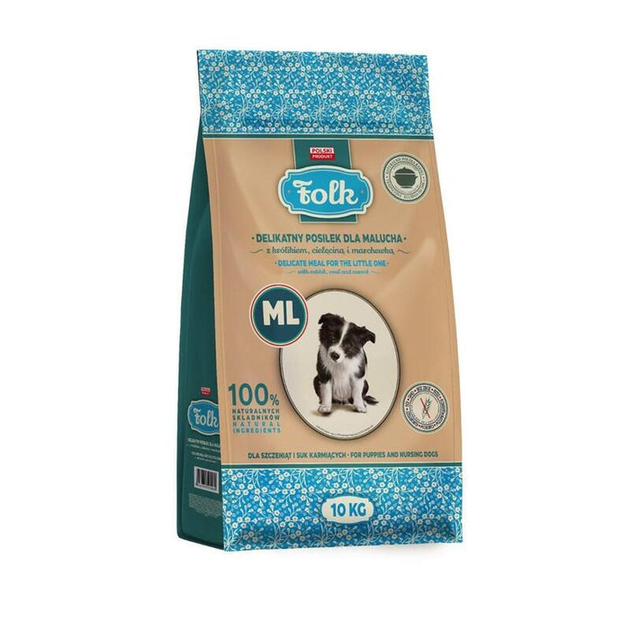 Folk Delikatny Posilek Dla Malucha Z Królikiem, Cielecina I Marchewka Ml 10kg