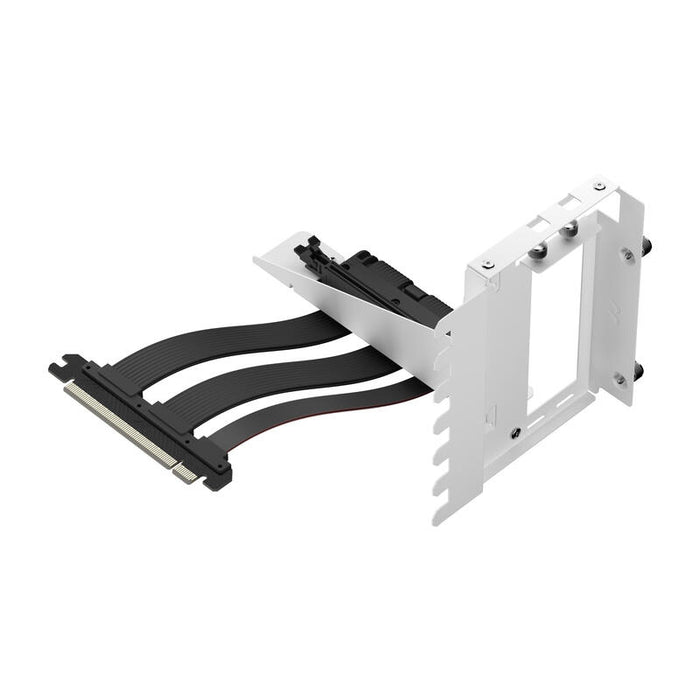 Fractal Design Flex 2 Pcie 4.0 X16 Blanco, Soporte + Cable Alargador Blanco/Negro, 19,5cm Fd-A-Flx2-002