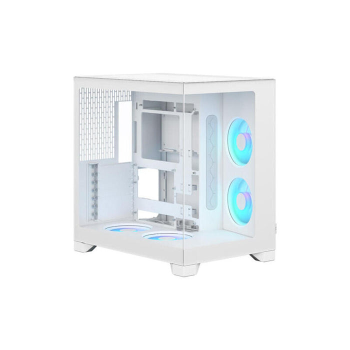 Fractal Design Pop 2 Vision Rgb  (Blanco, Panoramaglas) Fd-C-Pov2a-03