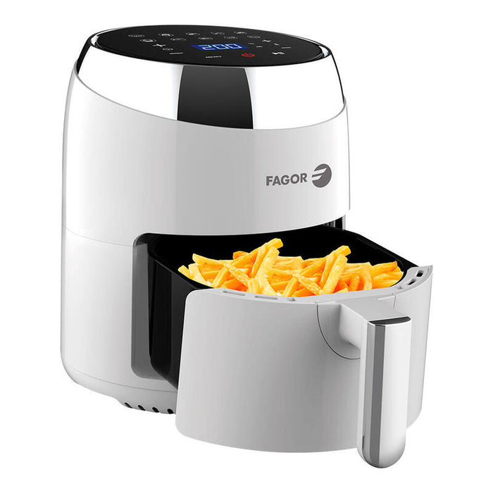 Freidora Por Aire Sin Aceite Fagor Naturfry Fge501d 1400w Capacidad 3.5l