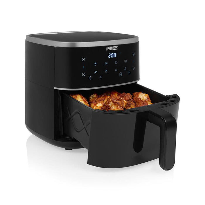 Freidora Por Aire Sin Aceite Princess Digital Aerofryer 182238 1350w Capacidad 4l