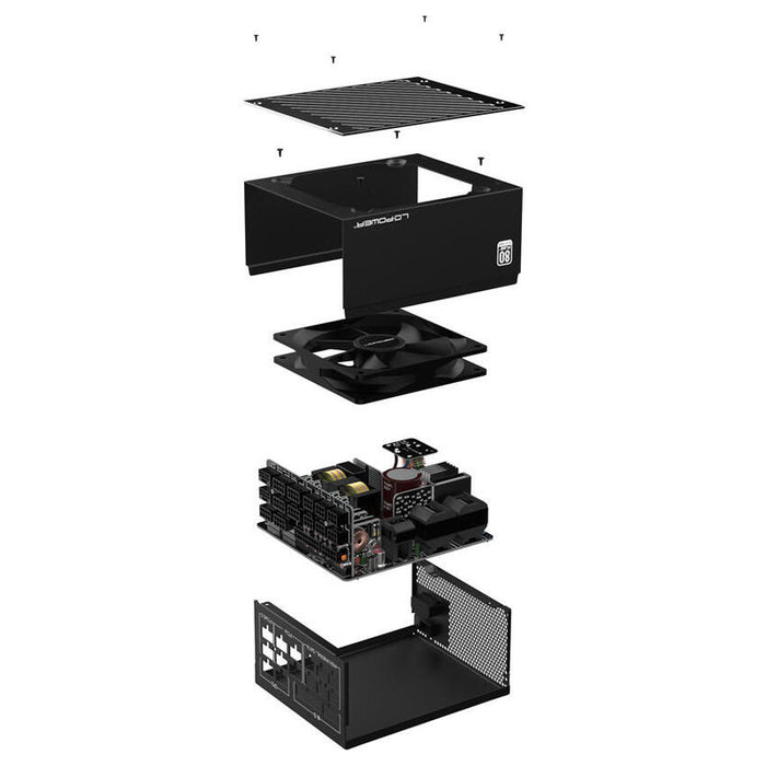 Fuente Alimentacion Lc-Power 850w Lc850p Modular Atx V3.0 Platinum
