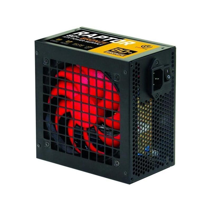 Fuente De Alimentación Atx Raptor 600w Bronze 80+,Single Rail, Dc-Dc