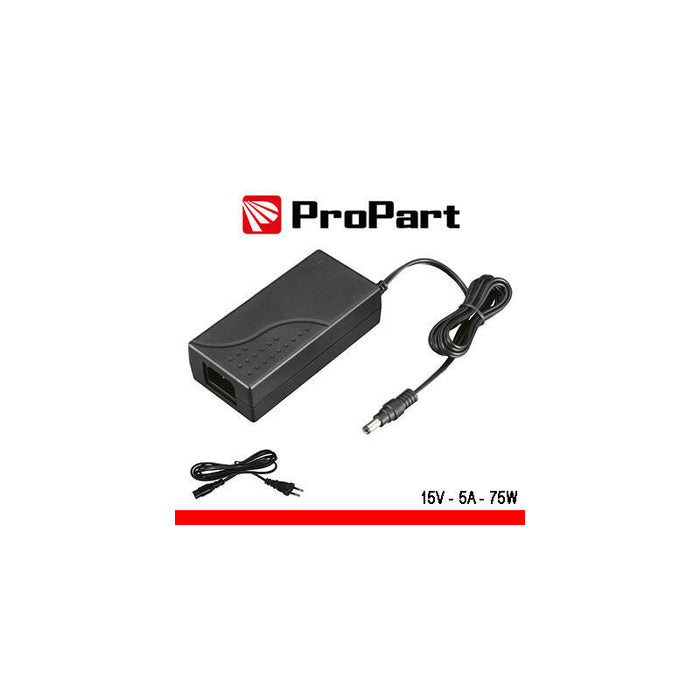 Fuente De Alimentación De Conmutación 15vdc 5a (75w)