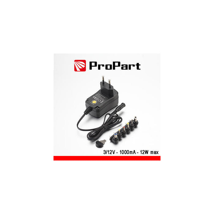 Fuente De Alimentación De Conmutación 3-12v 1000ma 12w Max