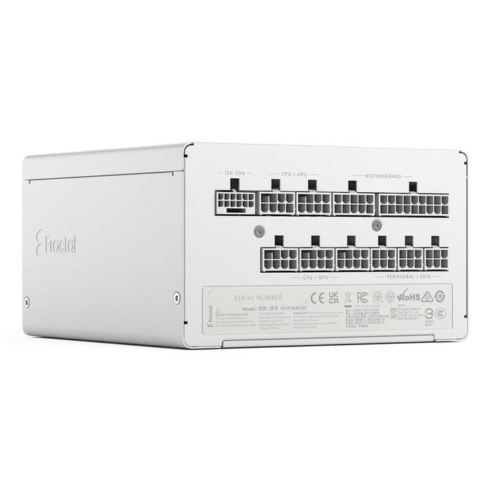 Fuente De Alimentación Fractal Design Ion Gold 3 1000w Blanco, Blanco, Fd-P-Ia3g-101-Eu