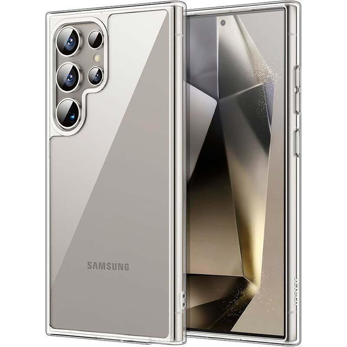 Funda Antigolpes Premium Para Samsung Galaxy S24 Ultra 5g Acrílico Anti-Amarillo Transparente