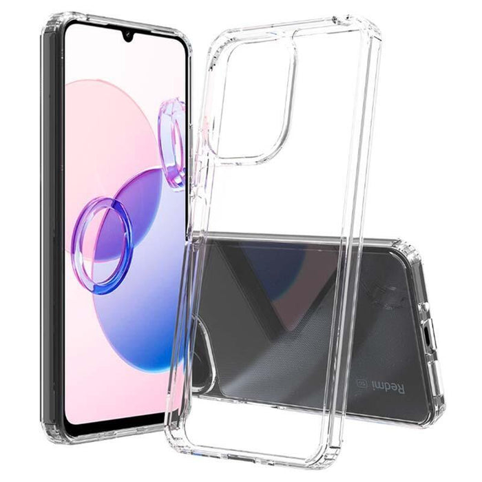 Funda Antigolpes Premium Para Xiaomi Redmi 12 Acrílico Anti-Amarillo Transparente