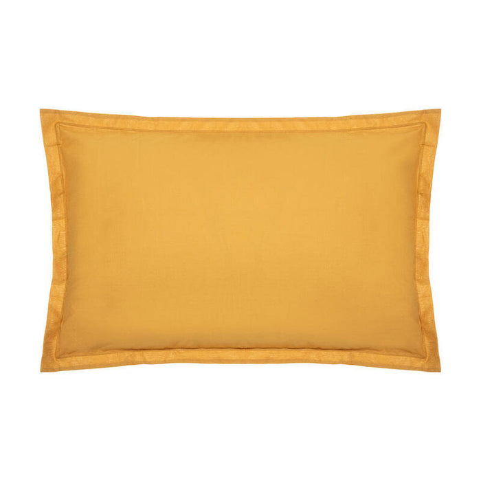 Funda De Almohada Color Mostaza 70x50cm