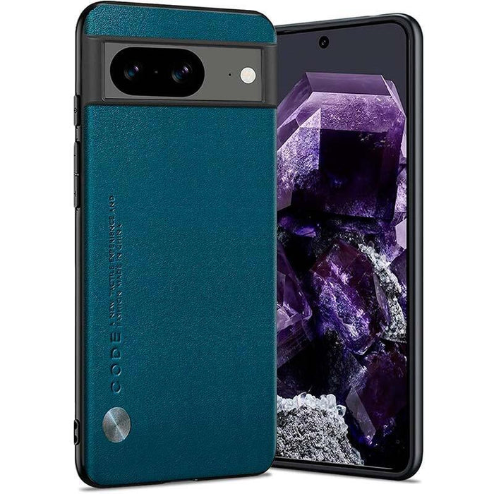 Funda De Polipiel Google Pixel 8 Luxury Azul