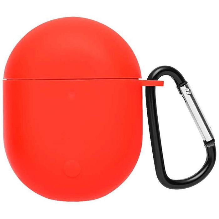 Funda De Silicona Con Mosquetón Para Xiaomi Redmi Buds 3 Pro / Poco Buds Pro Rojo