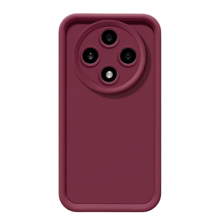 Funda De Silicona Mate Xiaomi Redmi 14c Rojo