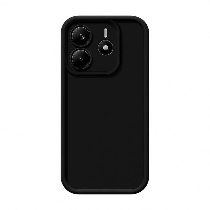 Funda De Silicona Mate Xiaomi Redmi Note 14 4g Negro