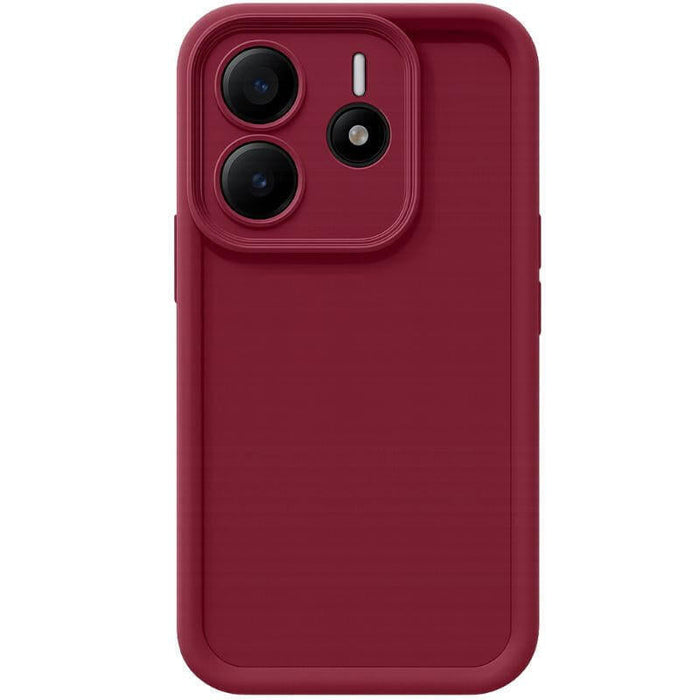 Funda De Silicona Mate Xiaomi Redmi Note 14 4g Rojo