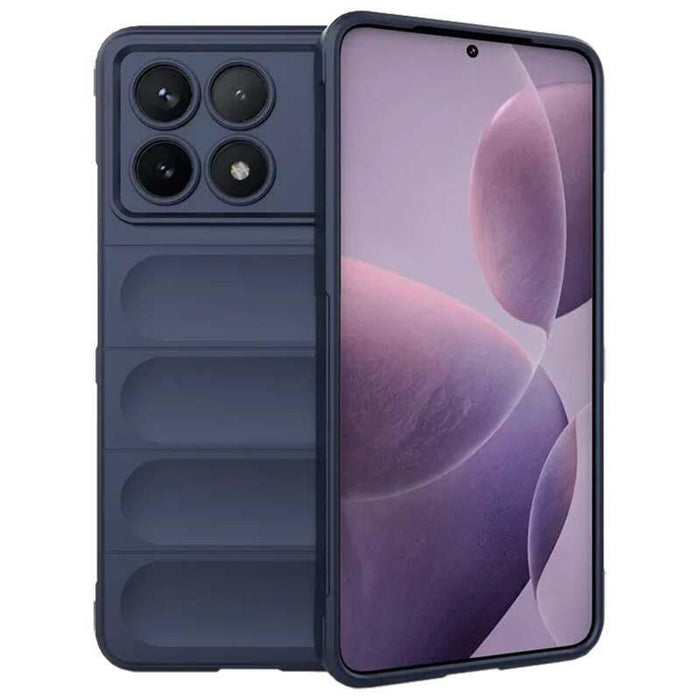 Funda De Silicona Wave Xiaomi Poco X6 Pro 5g Azul Oscuro