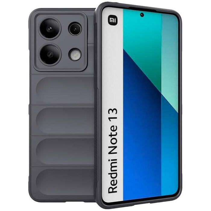 Funda De Silicona Wave Xiaomi Redmi Note 13 4g Gris Oscuro