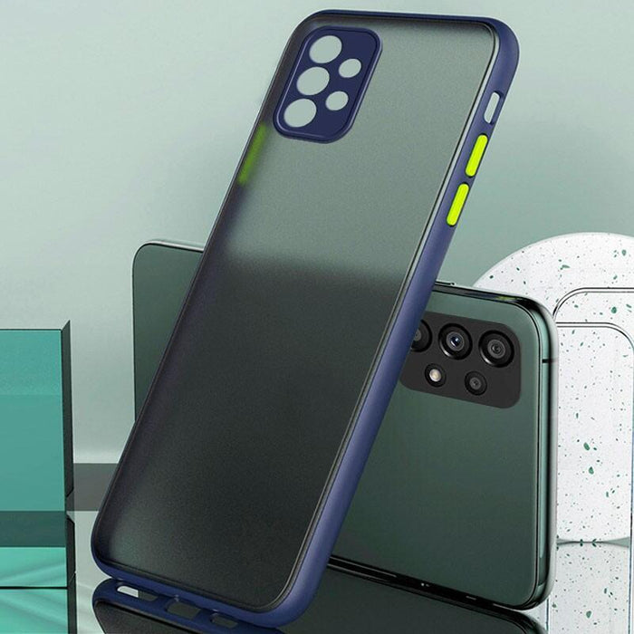 Funda Dual Mate Samsung Galaxy A33 5g A336 Azul+Amarillo