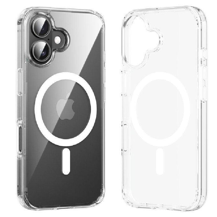 Funda Dura Con Magsafe Vention Kugt0-20 Compatible Con Iphone 16 Plus Transparente