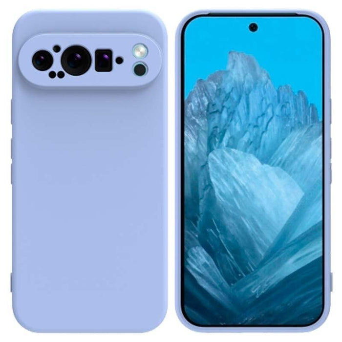 Funda Google Pixel 9 Pro 6.3 Square Liquid Premium Lavanda
