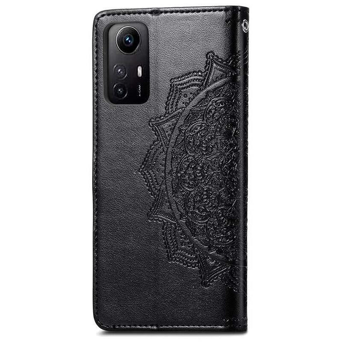 Funda Libro Mandala Xiaomi Redmi Note 12s Negro