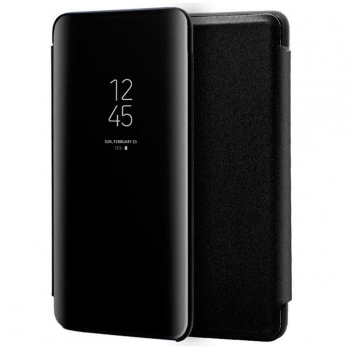 Funda Libro Smart Mirror Samsung Galaxy A12 A125 / A12 A127 / M12 (Negro)