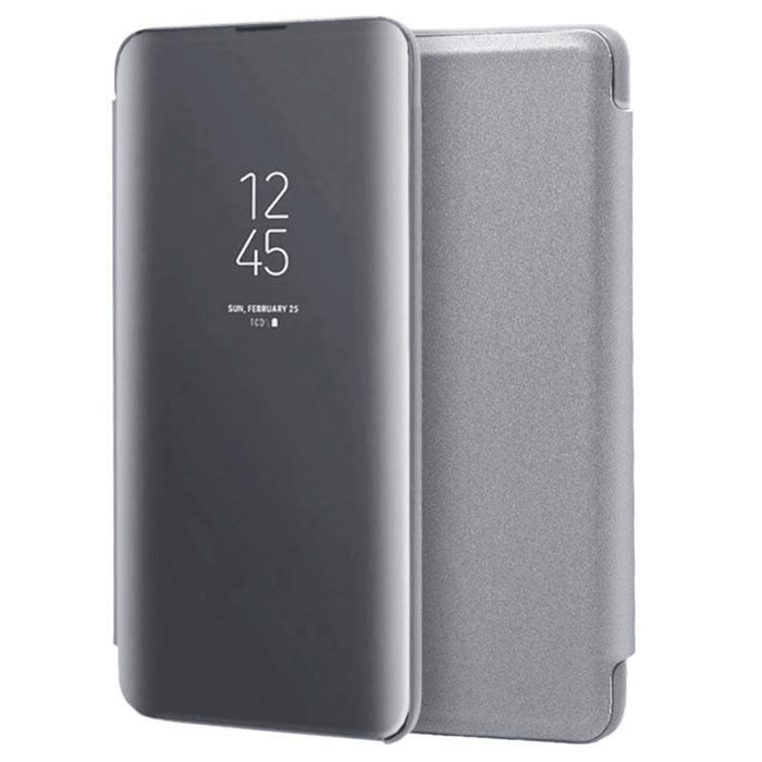 Funda Libro Smart Mirror Xiaomi 13t / 13t Pro Plata
