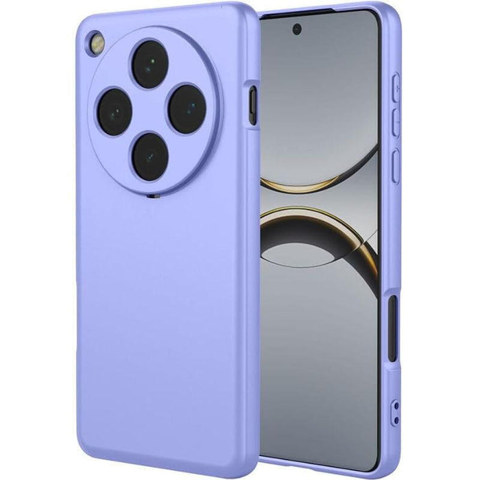Funda Oppo Find X8 5g Square Liquid Premium Con Cubre Cámara Lavanda