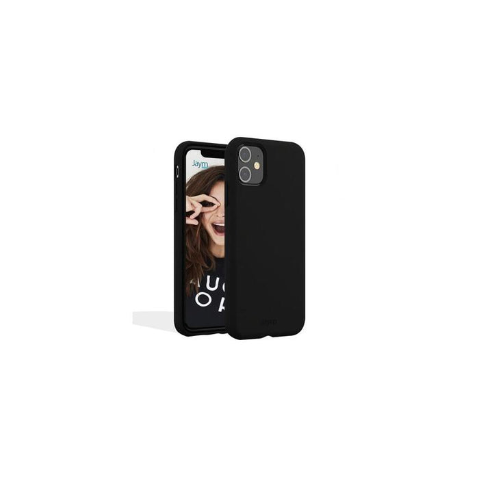Funda Premium De Silicona Y Microfibra Compatible Magsafe Para Apple Iphone 13 Pro Max Negro - Jaym® Classic® **
