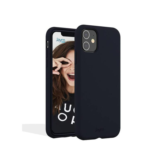 Funda Premium De Silicona Y Microfibra Para Apple Iphone 14 Pro Azul - Jaym® Classic®**