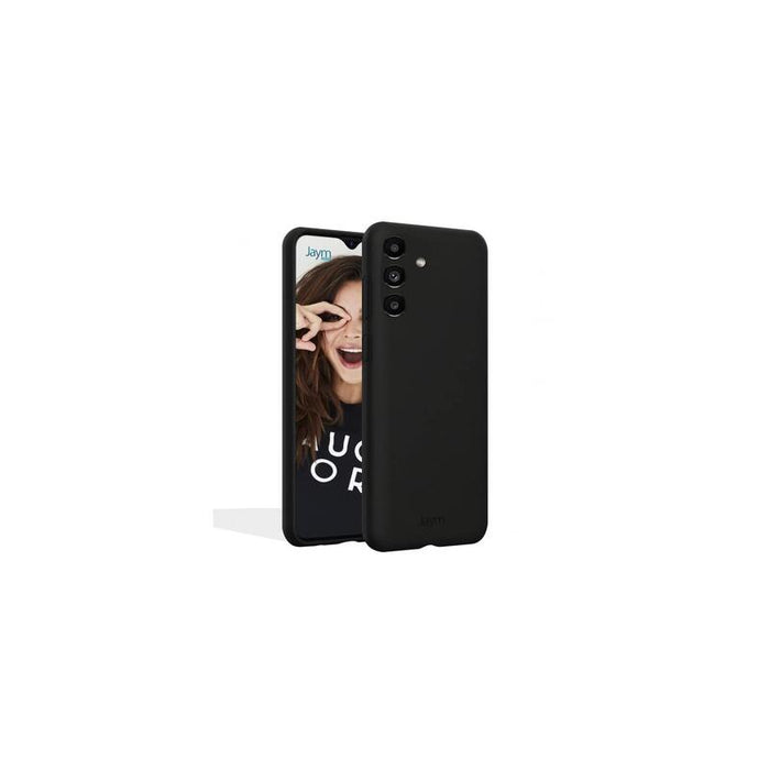Funda Premium De Silicona Y Microfibra Para Samsung Galaxy A53 5g Negro - Jaym® Classic® **