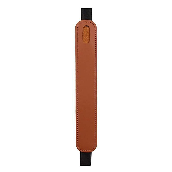 Funda Pu Para Stylus Pen Universal Con Banda Elástica Marrón