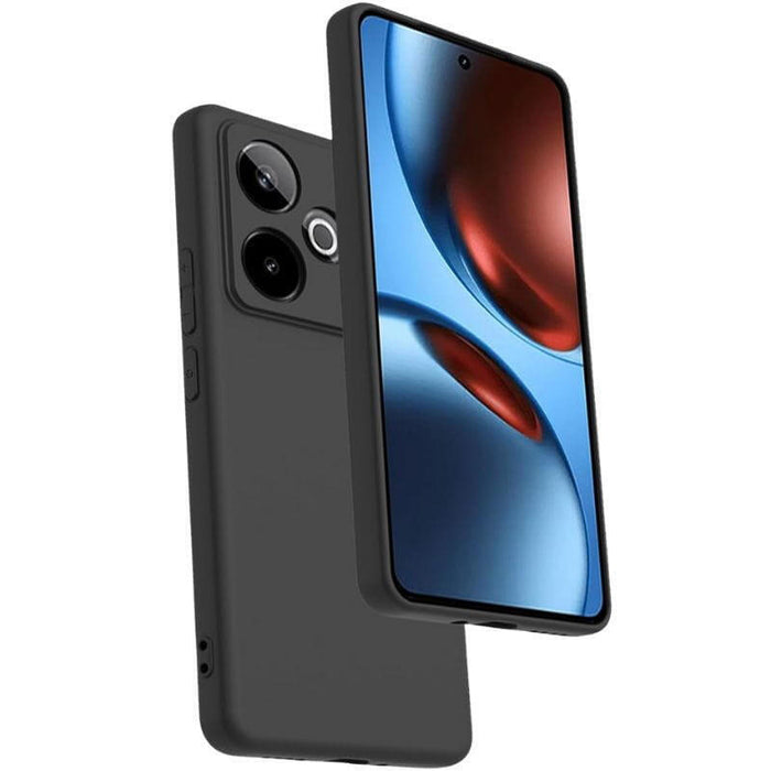 Funda Realme Gt 7 Square Liquid Premium Negro